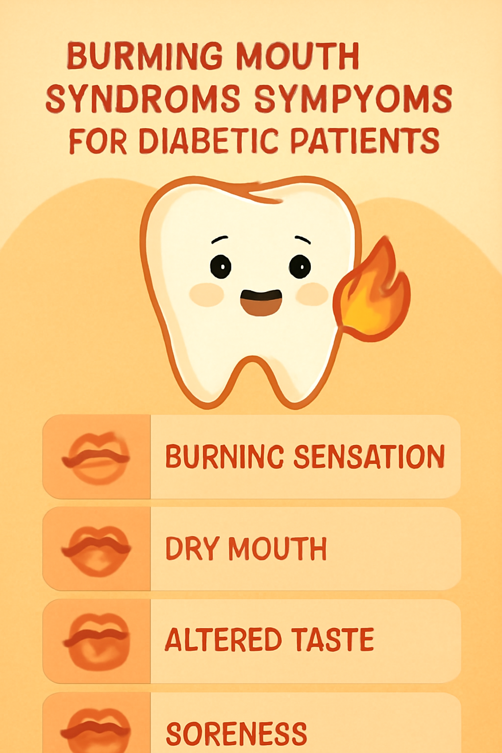 Burning Mouth Syndrome in Diabetic Patients