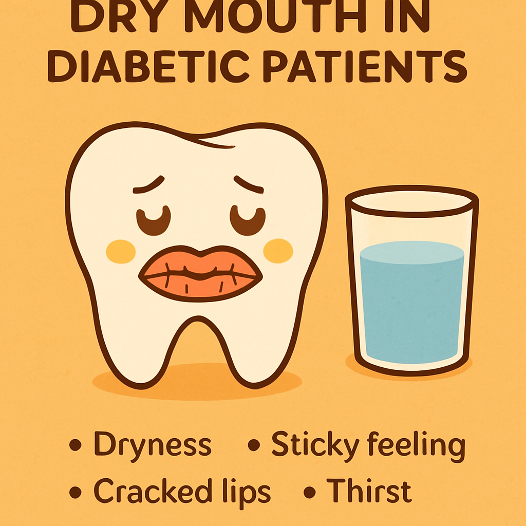 Dry Mouth Symptoms in Diabetes