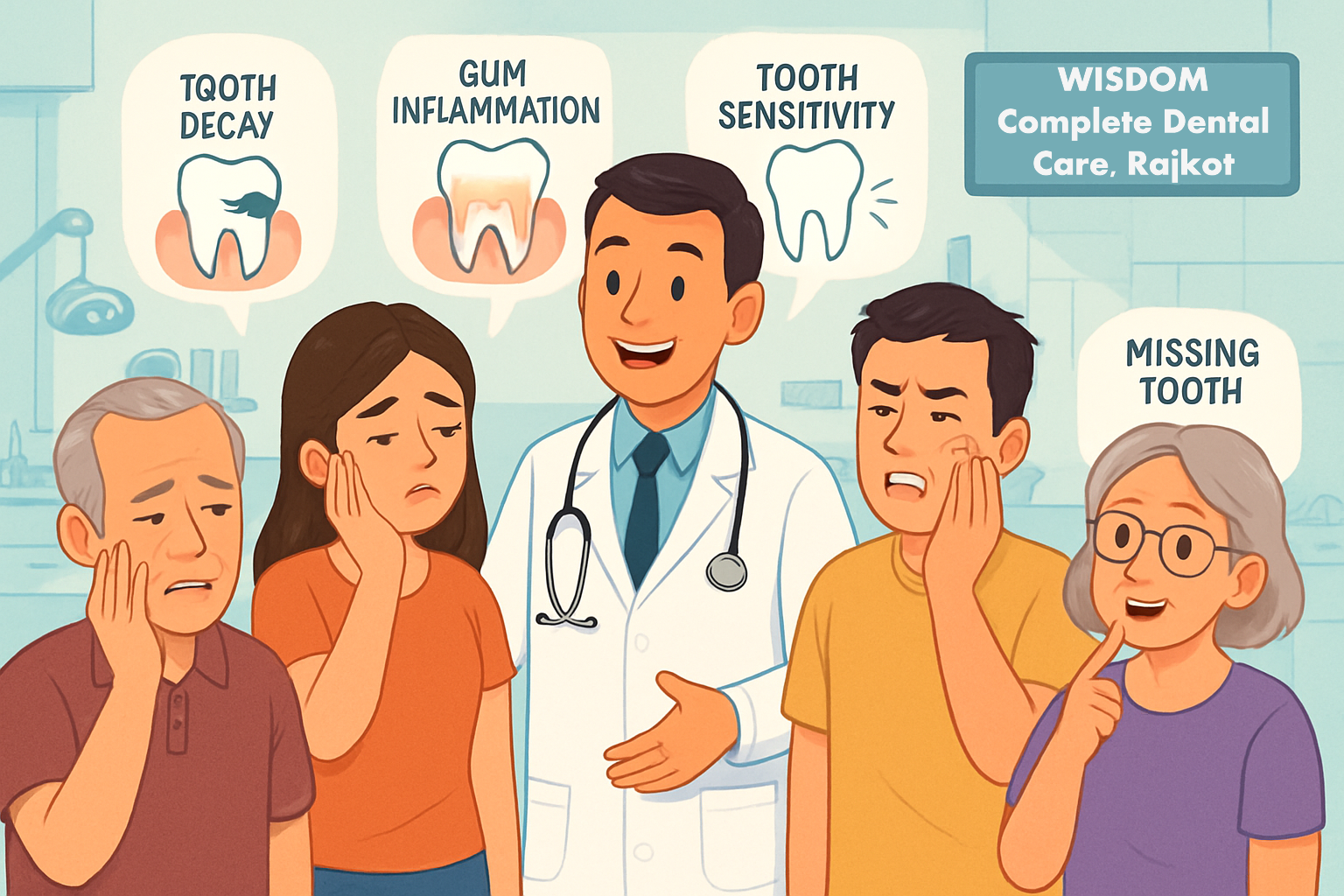 Top Dental Problems in Rajkot - Causes and Solutions
