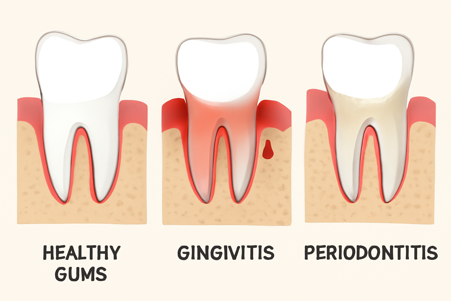 Gum Disease Stages