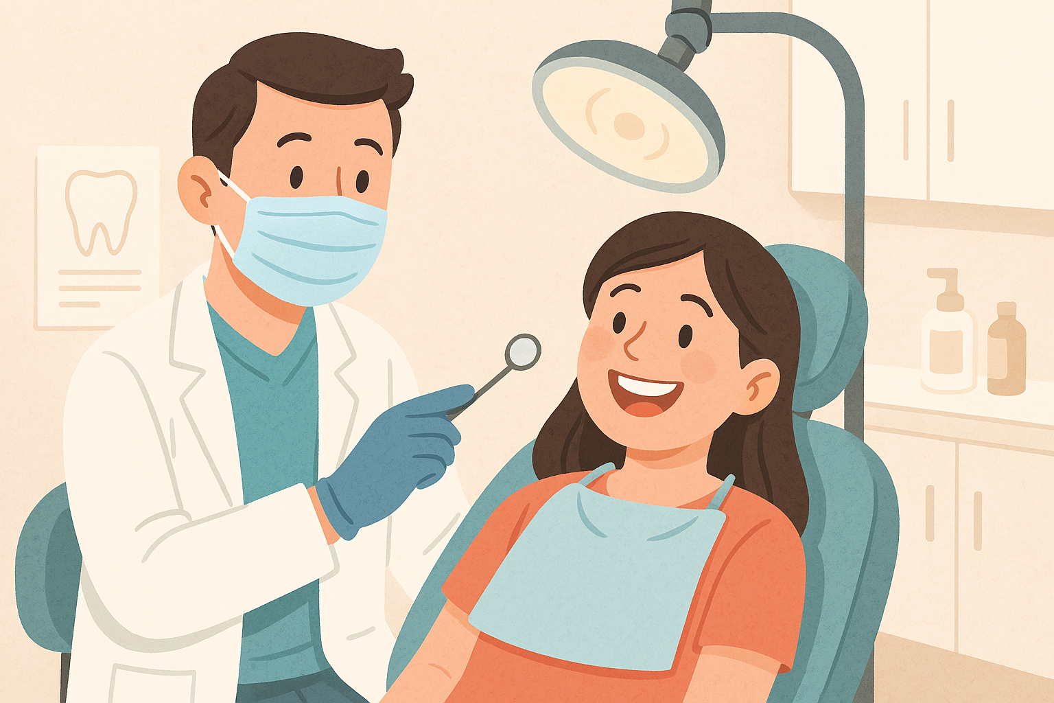 Dr. Deliwala with patient